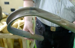 Man shaping Yamaha Tuba