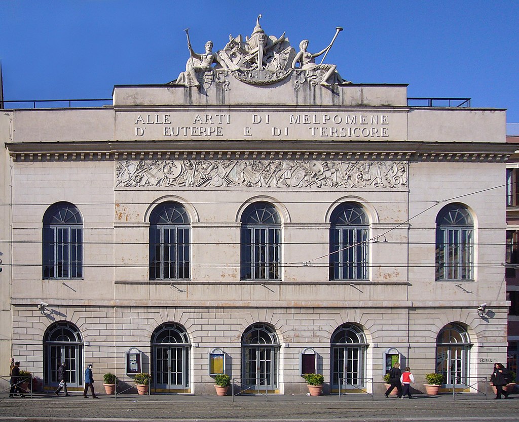 Teatro Argentina, the Rome theater of The Barber of Seville's premie